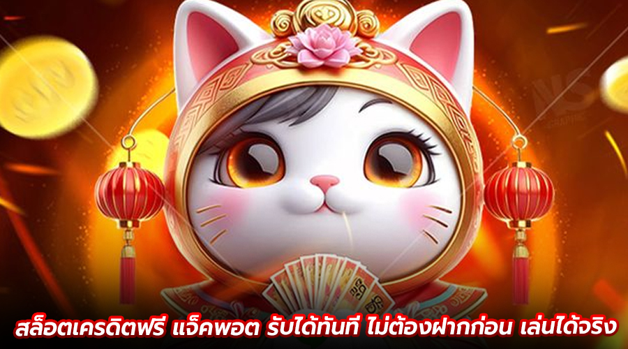 สล็อตเครดิตฟรี แจ็คพอต